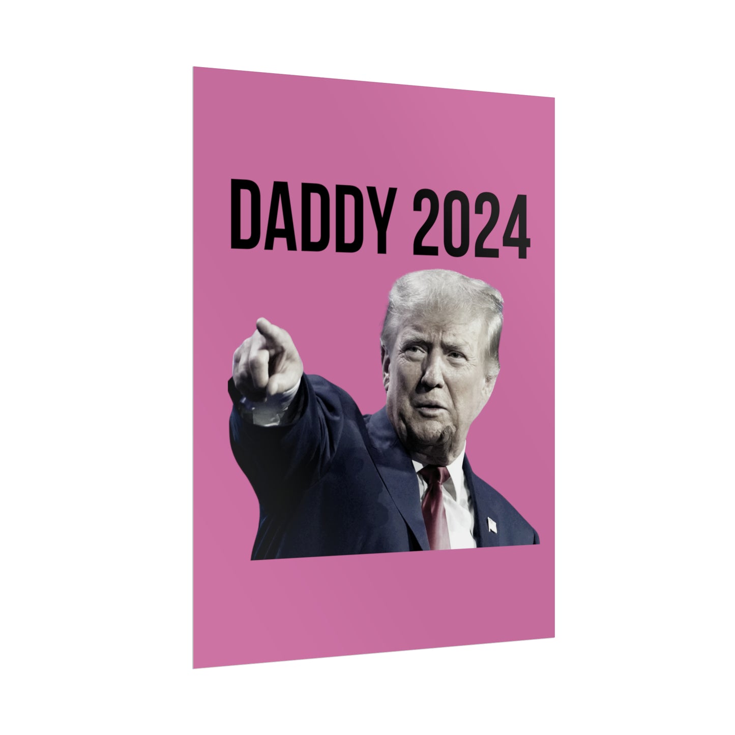 Daddy 2024 Poster - Black