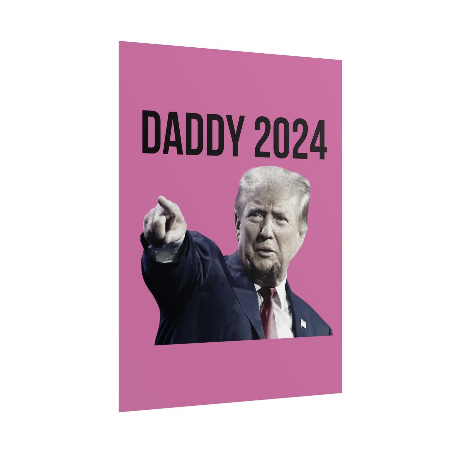 Daddy 2024 Poster - Black