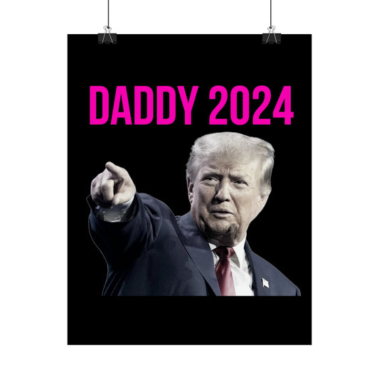 Daddy 2024 Poster - Black