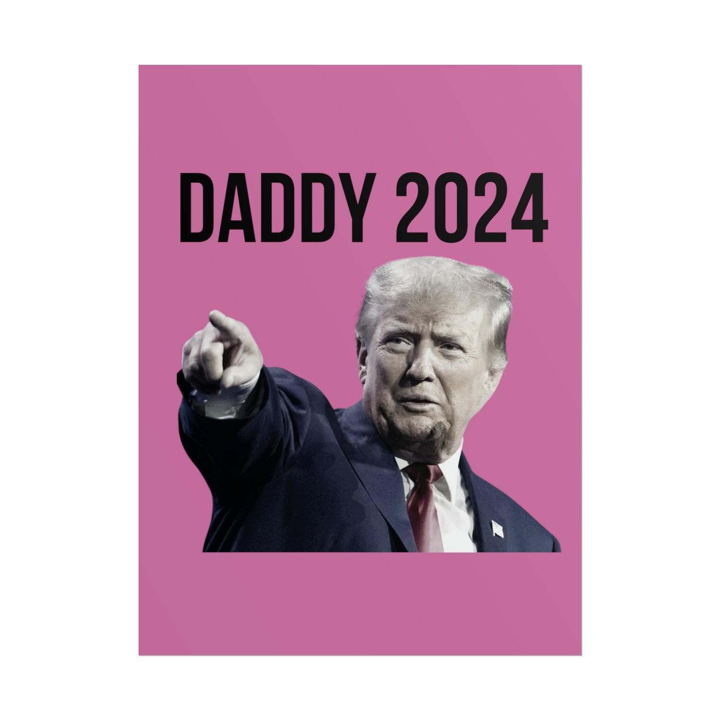 Daddy 2024 Poster - Black