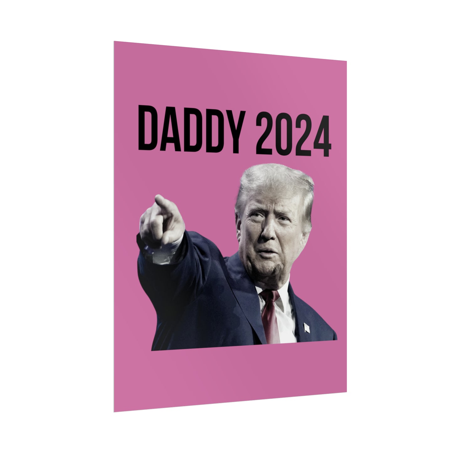 Daddy 2024 Poster - Black