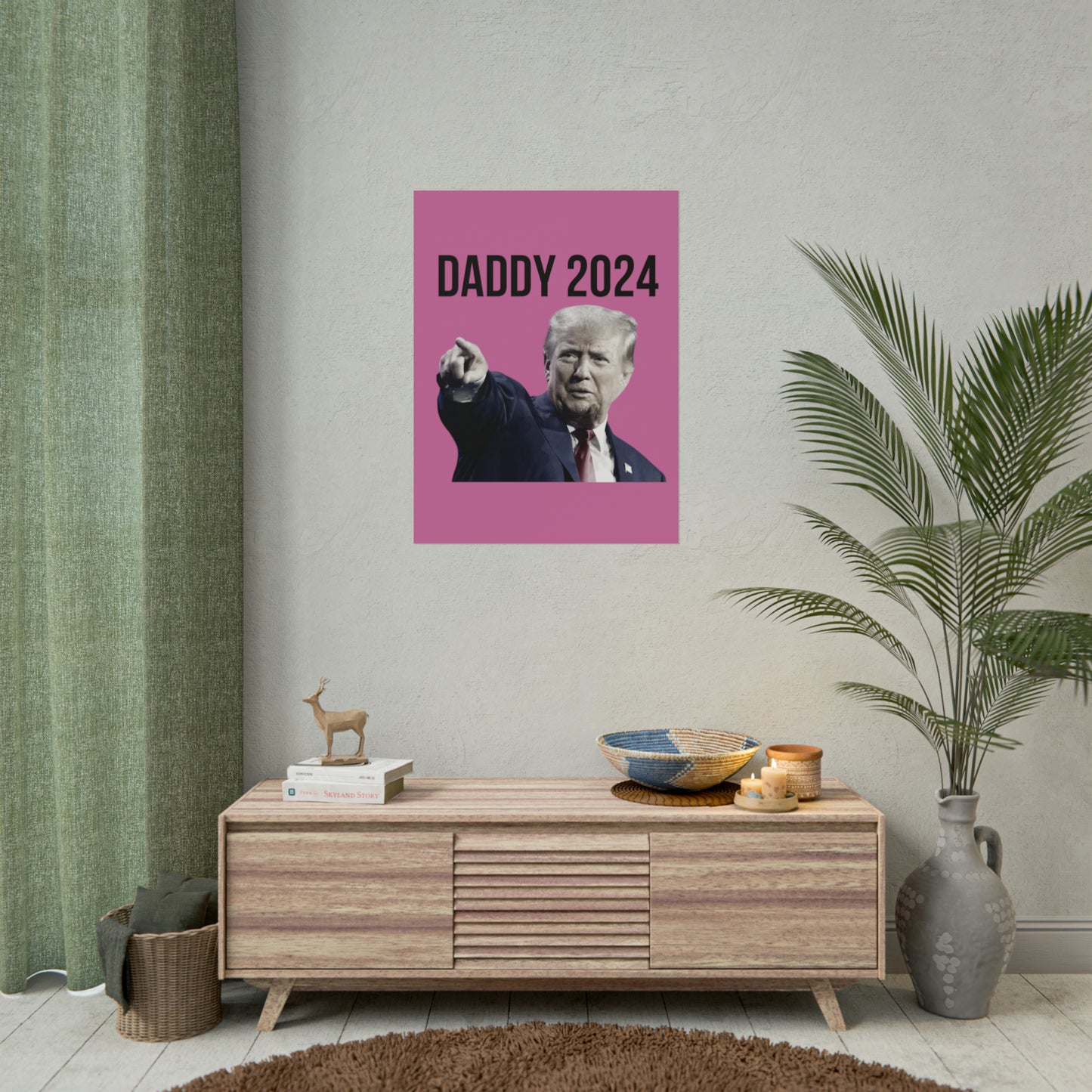 Daddy 2024 Poster - Black