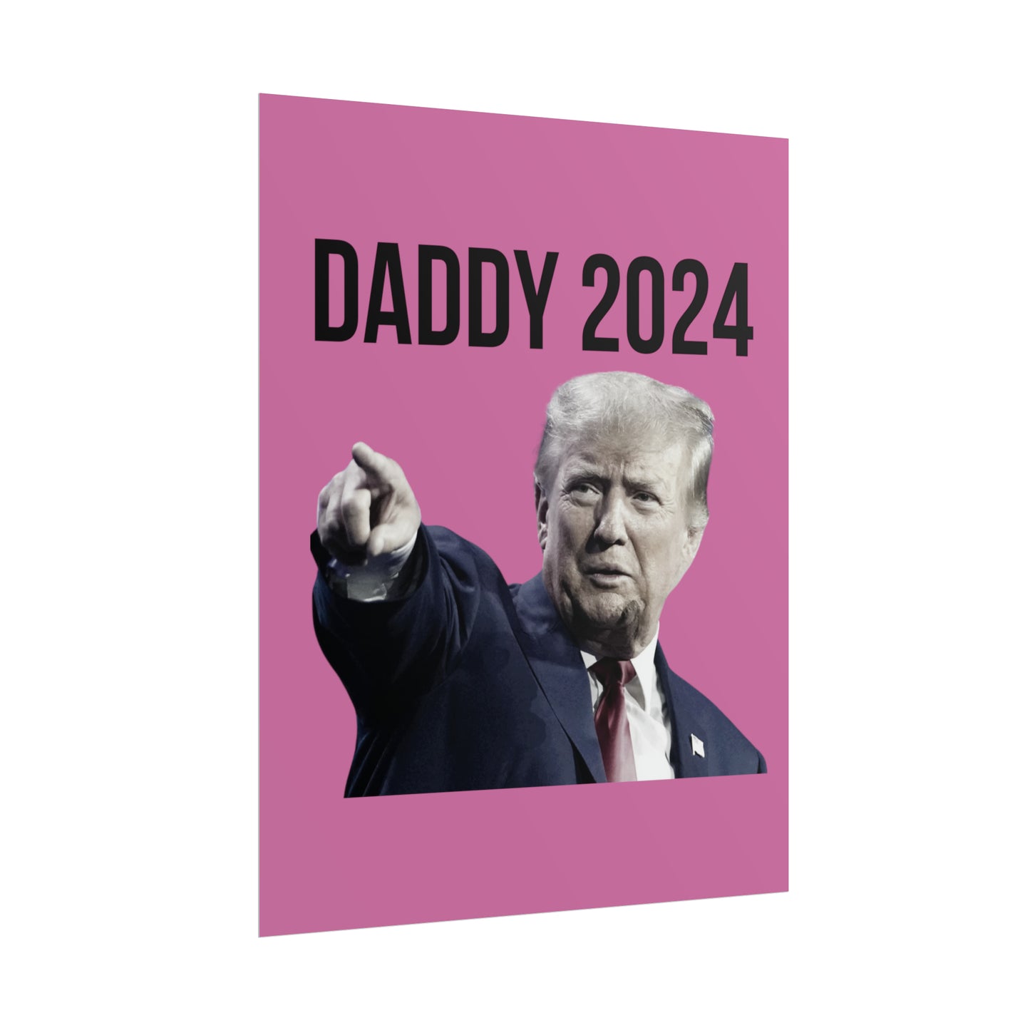 Daddy 2024 Poster - Black